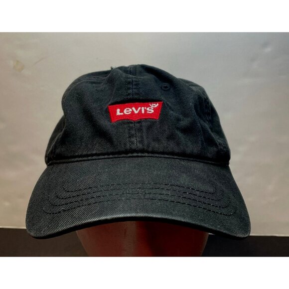 Levi's hat cap 7" strap back 129919 black - Picture 1 of 8